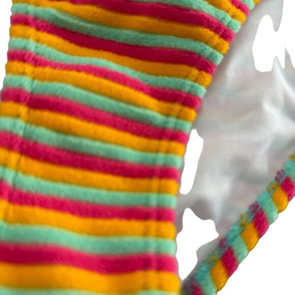 CUPSCHE Terry Multi color Striped Bikini Set Size Medium NEW - Picture 6 of 6